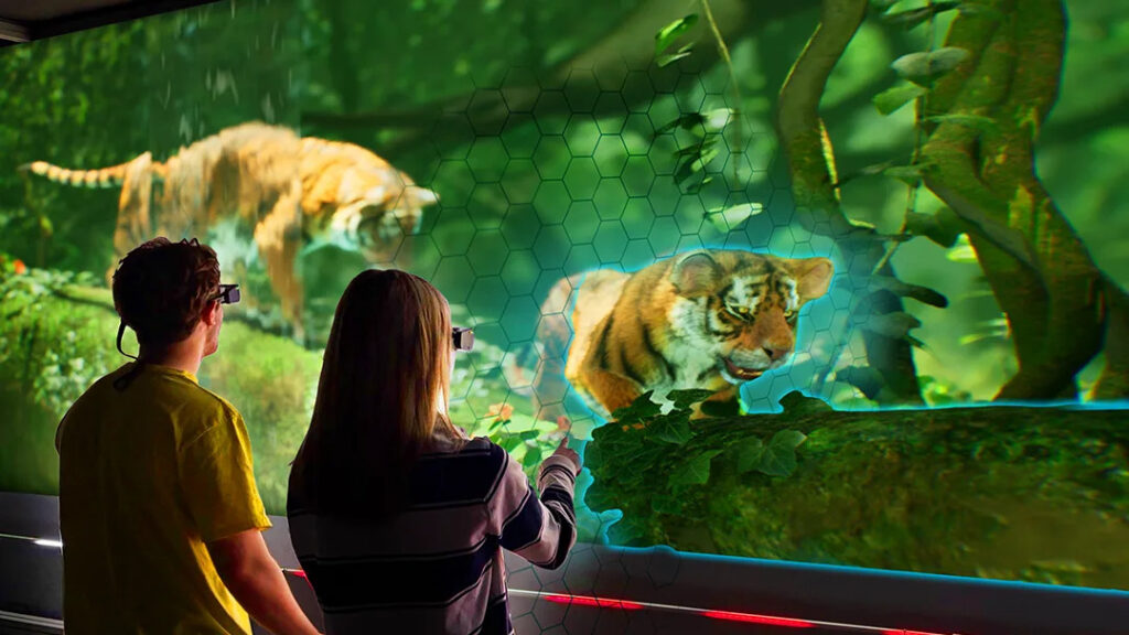 zoológico holográfico de CDMX