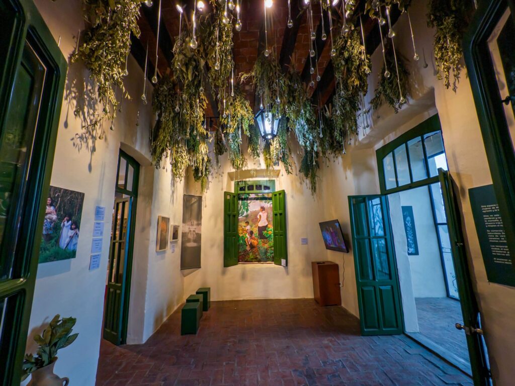 sala del Museo Vivo de la Cocina en Milpa Alta, CDMX
