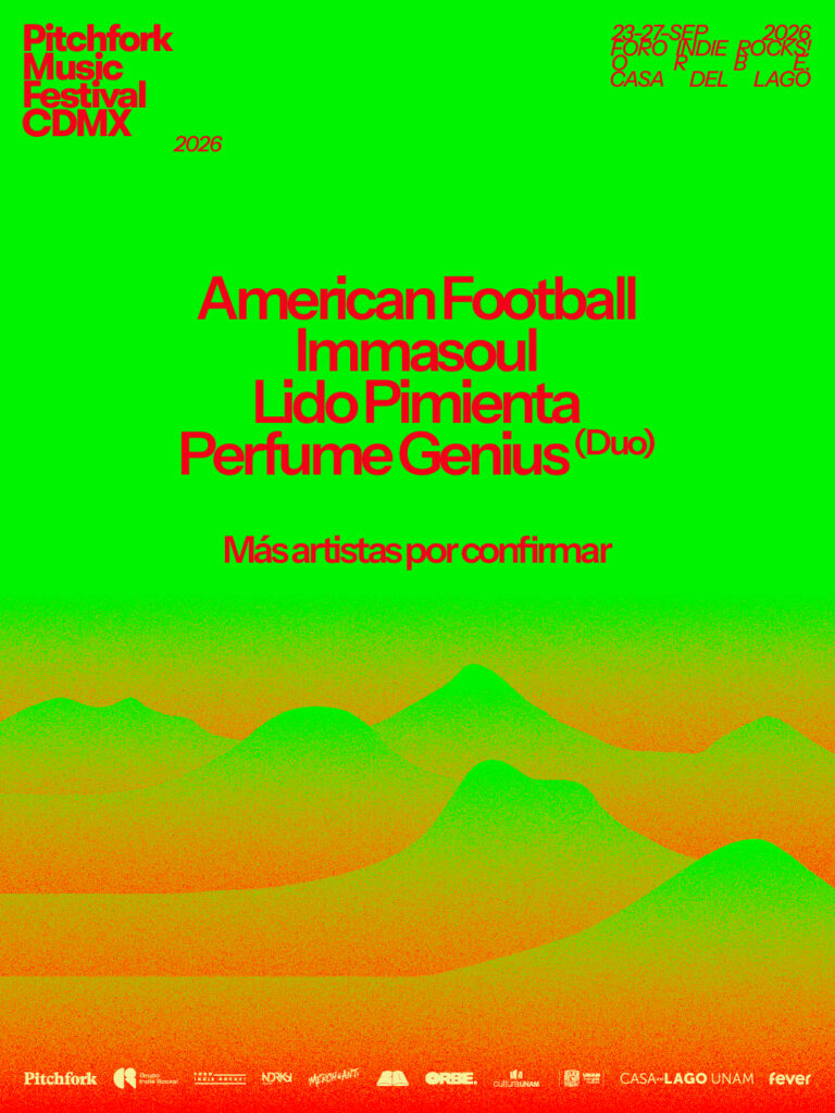 cartel del Pitchfork Music Festival CDMX