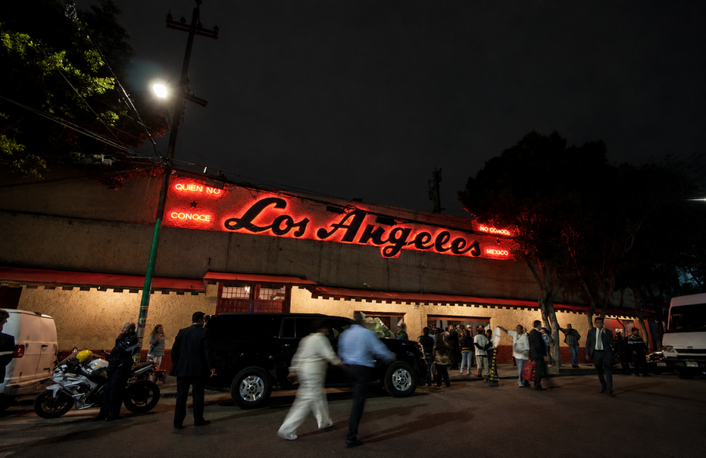 fachada del Salón Los Ángeles