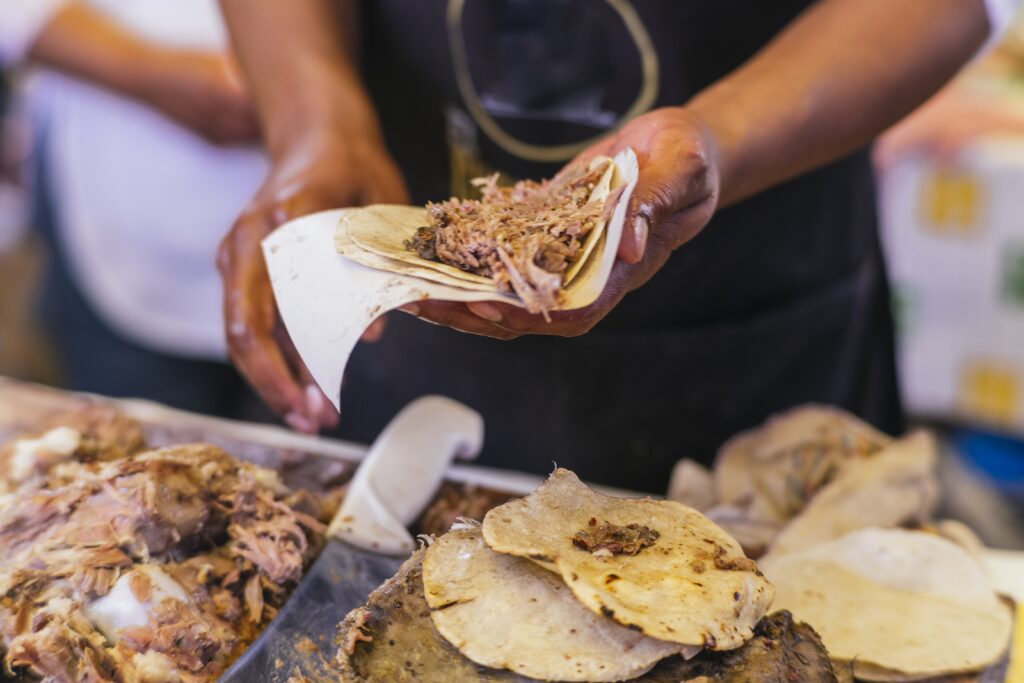 ¿Se te antojó un taco de barbacoa?