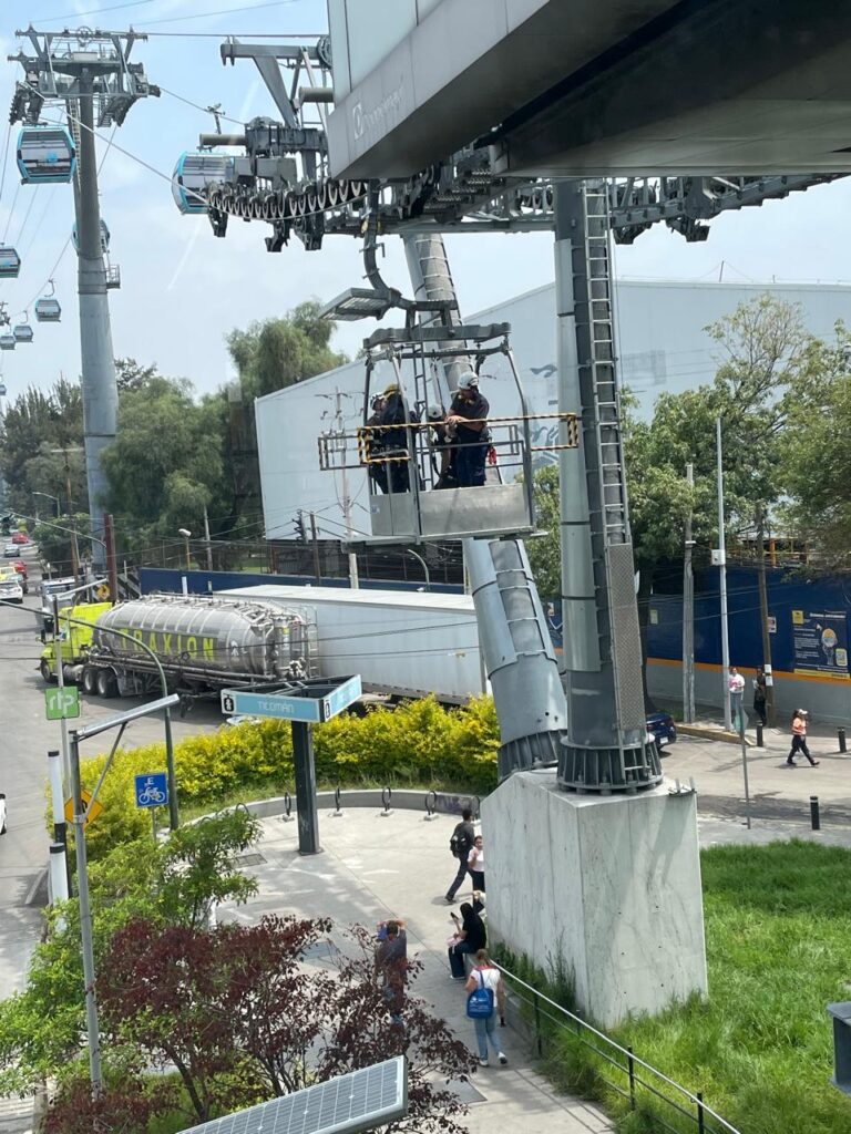 Mantenimiento del Cablebús