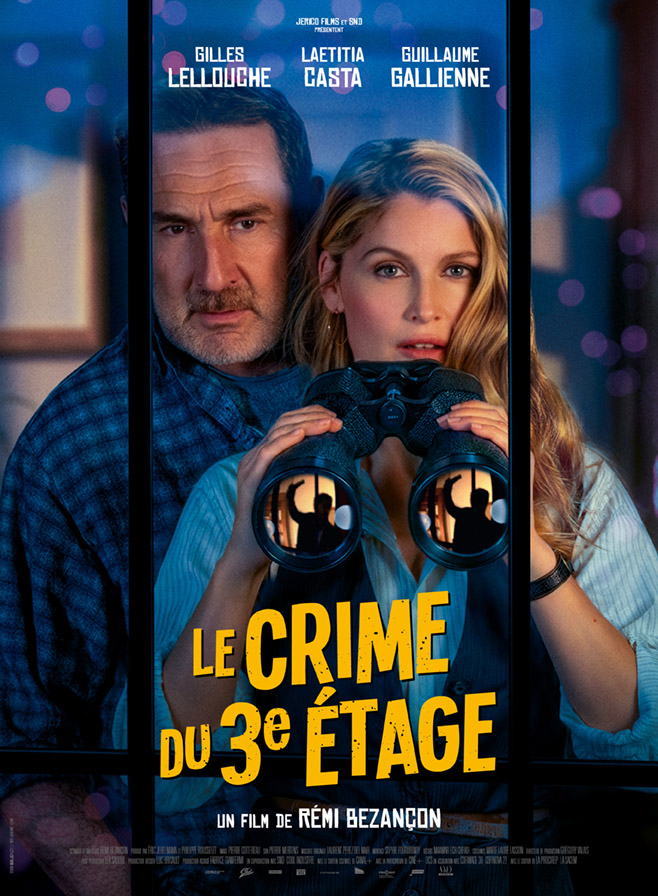 Un thriller con toque de comedia en el que una pareja decide investigar un misterioso asesinato al estilo de Alfred Hitchcock.