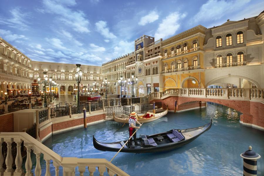 Góndolas en The Venetian Resort Las Vegas
