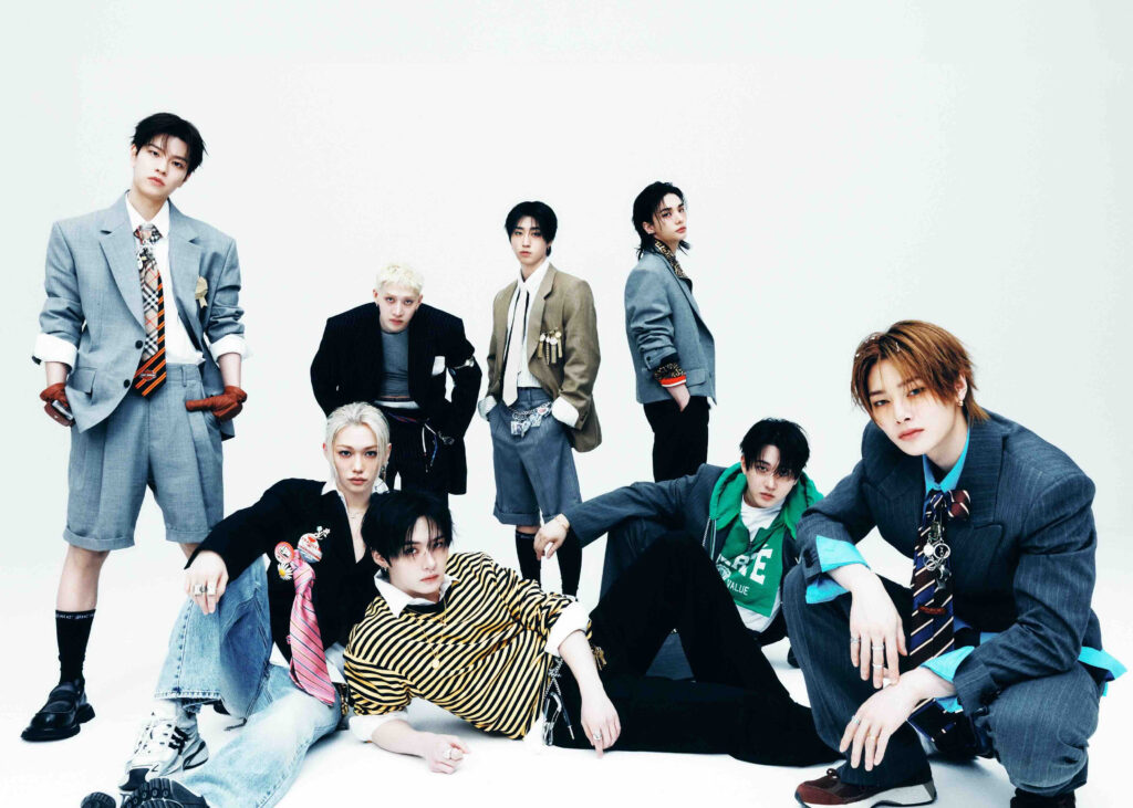 retrato de stray kids