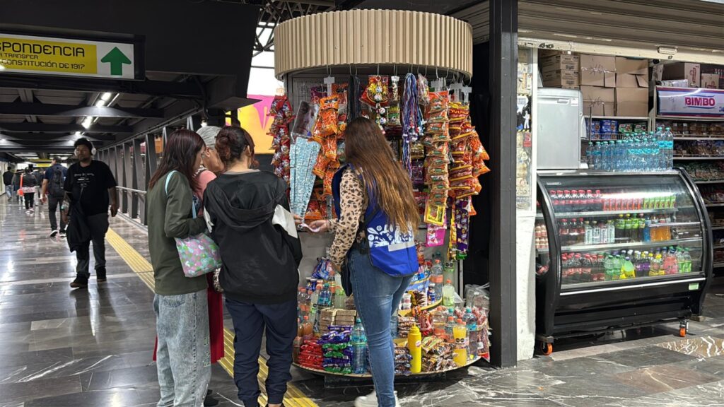 Comercio en el Metro