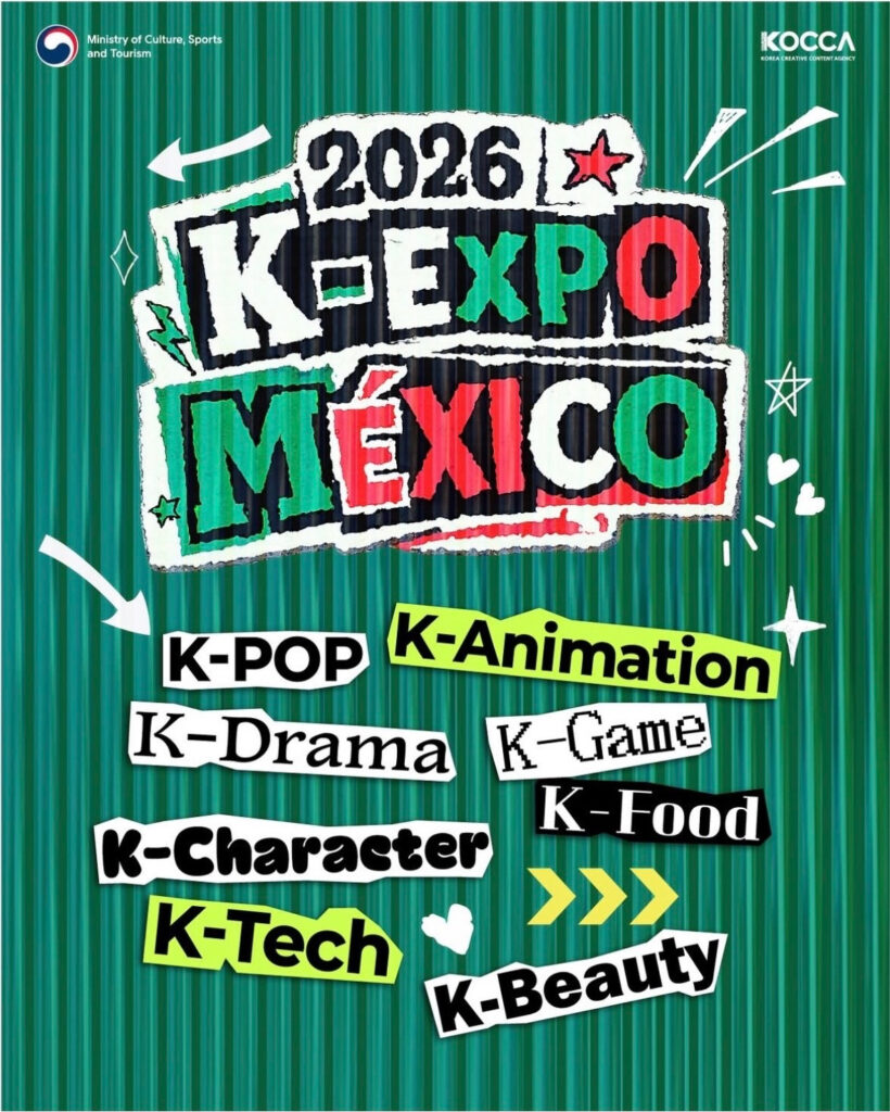 póster de la k-expo méxico 2026