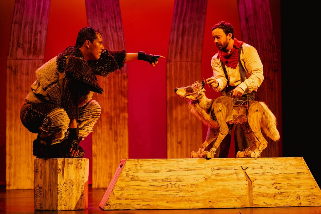 puesta en escena (Solo) un bosque