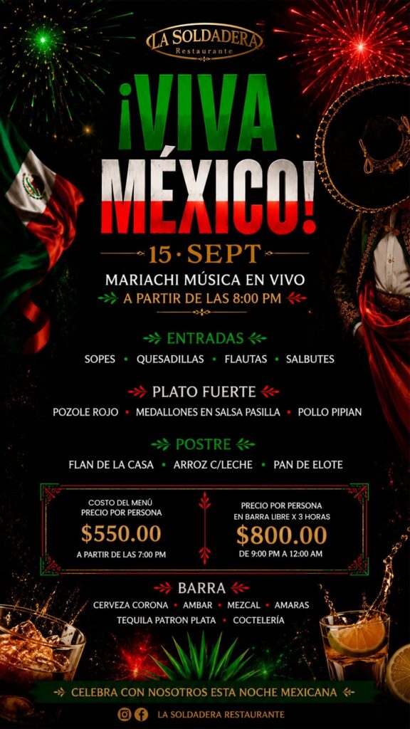 Te contamos dónde habrá noche mexicana.