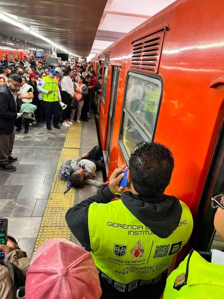 Accidente en Línea 9 del Metro de CDMX