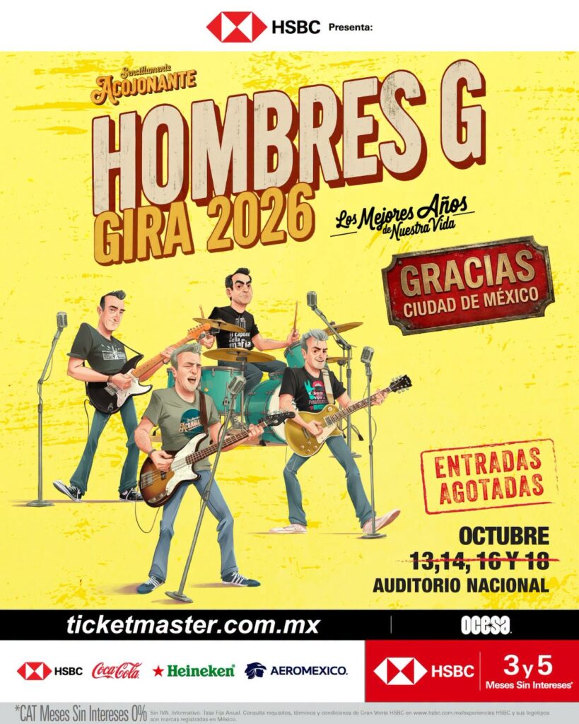 conciertos cdmx: Hombres G