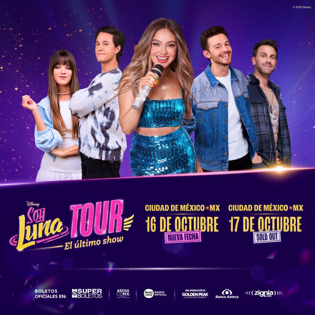 póster del show de Soy Luna en CDMX