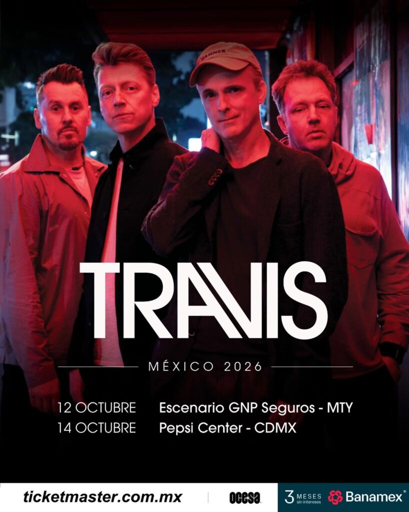 conciertos cdmx: Travis