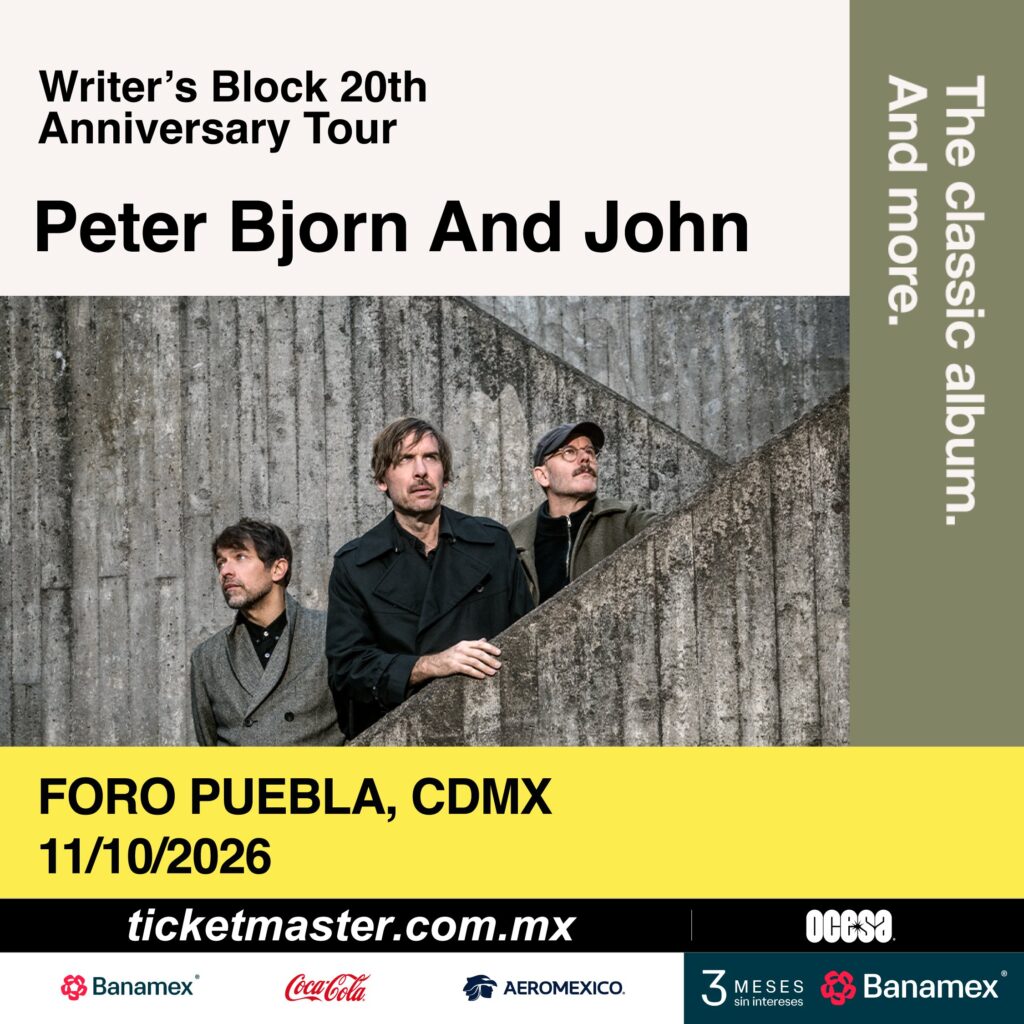 Peter Bjorn and John concierto