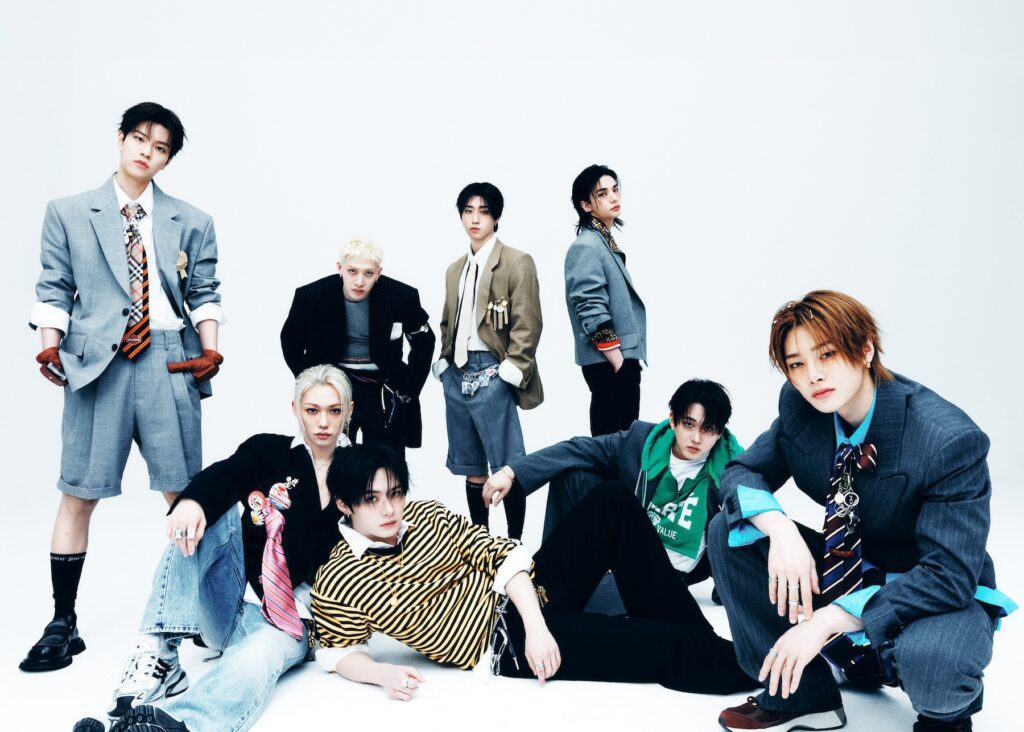 retrato de stray kids 