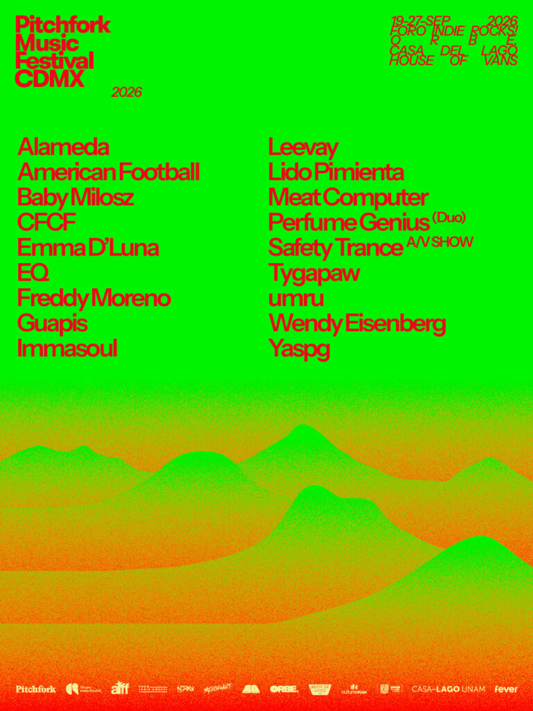 festivales de música: cartel completo de pitchfork music festival