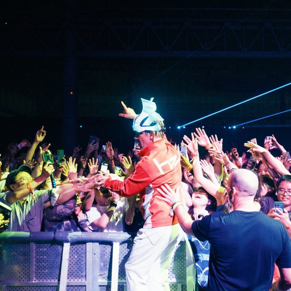 Jay Kay en concierto en Tokio, Japón