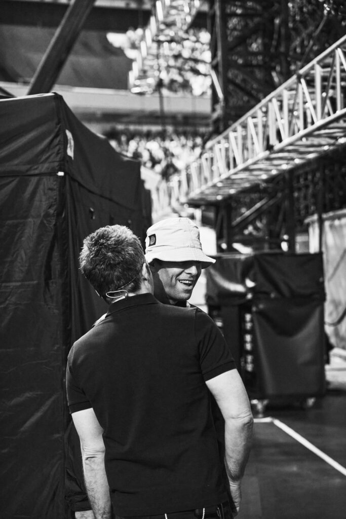 Noel y Liam Gallagher durante su gira Oasis Live '25 Tour