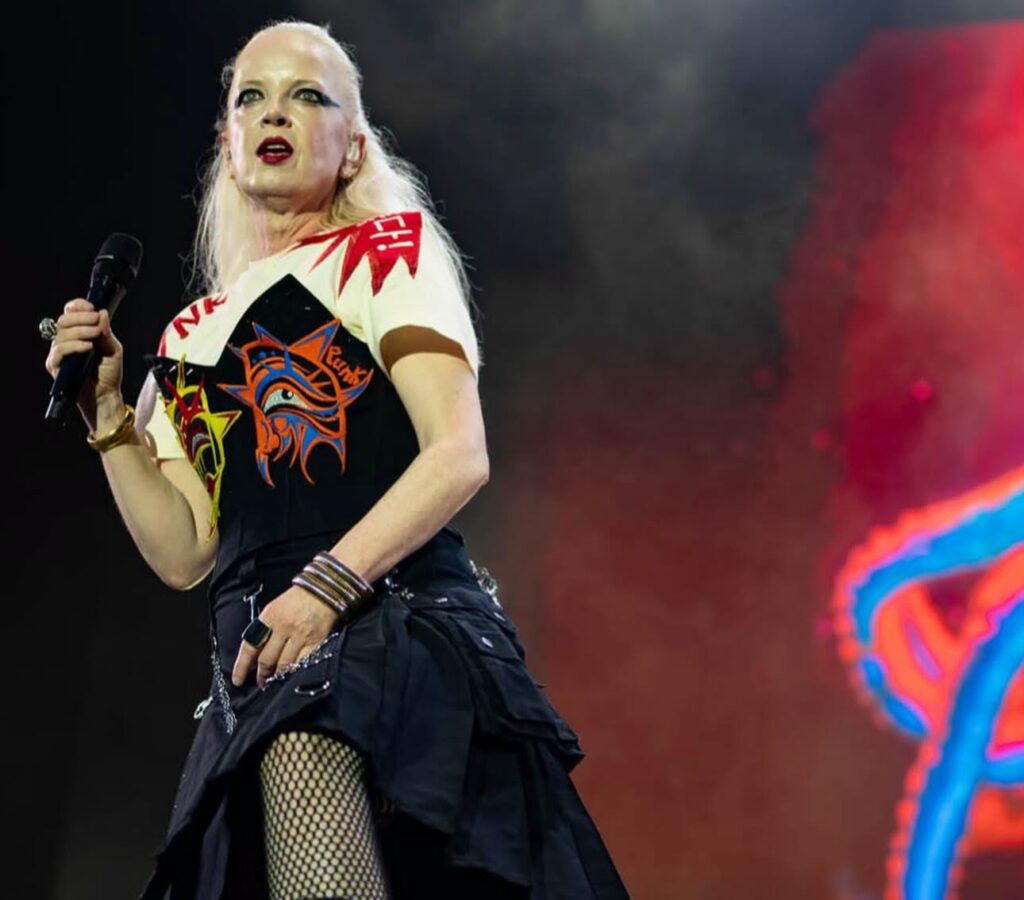 concierto de Garbage en el Zócalo de CDMX