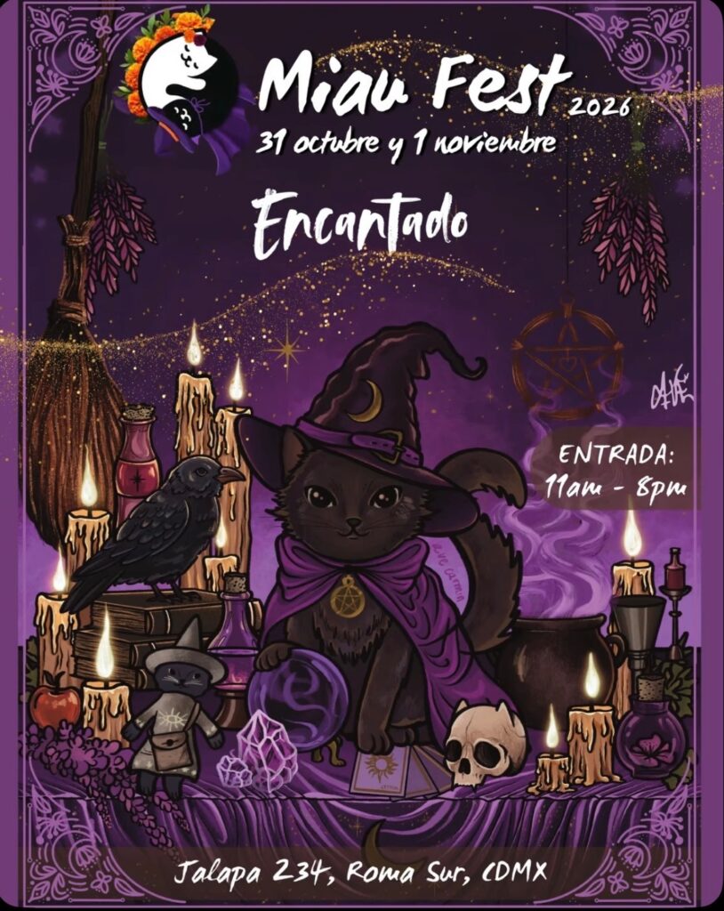 póster del Miau Fest Encantado