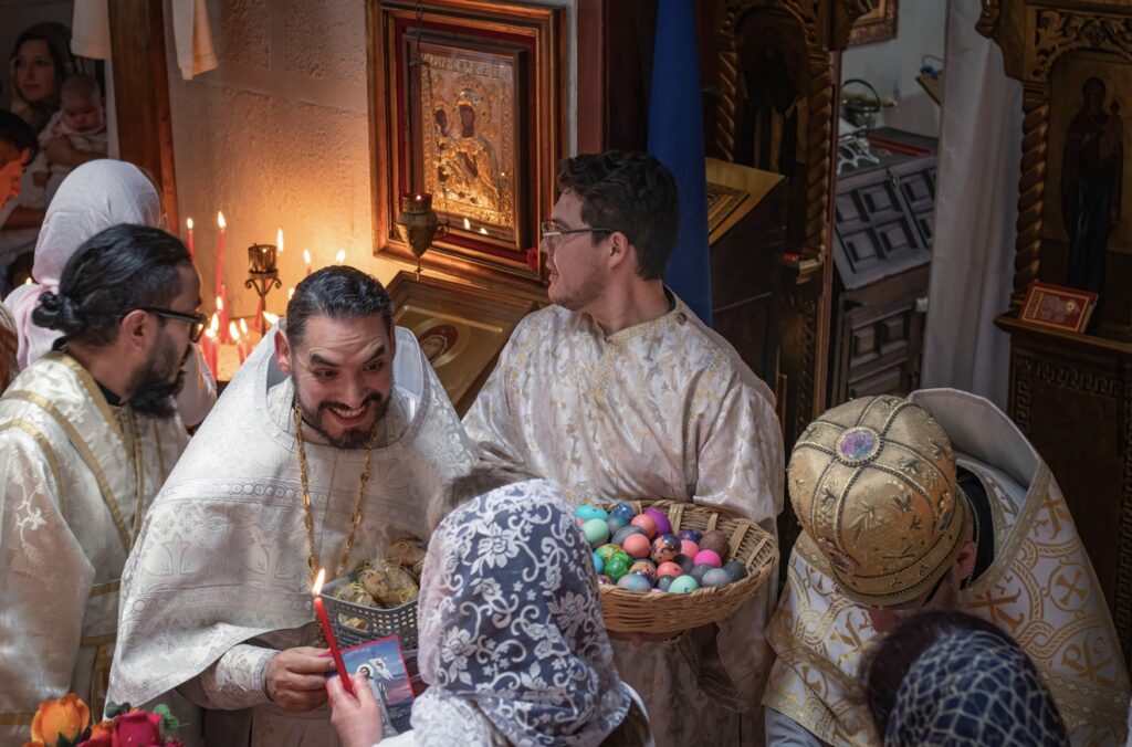 Servicio en el Monasterio Ortodoxo Ruso de CDMX.