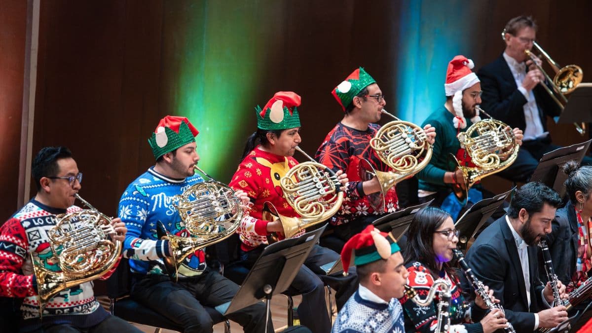Chilango - ¿Cuándo es el concierto navideño con orquesta en la CDMX?