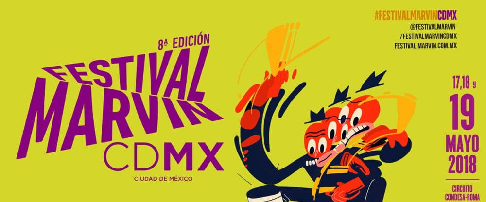 Cartel del Festival Marvin 2018