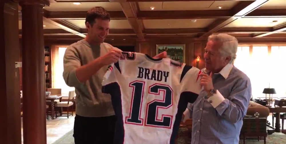 Los jerseys de Tom Brady