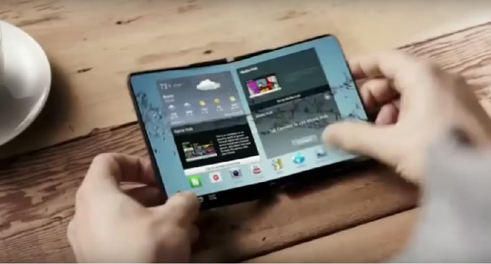 El teléfono plegable de Samsung saldría a la luz este año