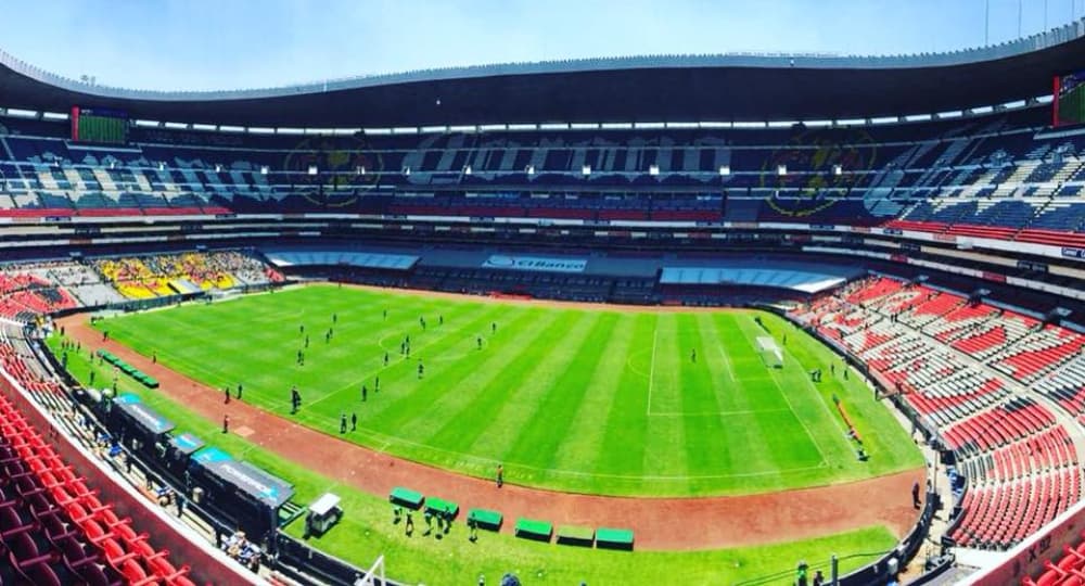 google cloud onboard en estadio azteca