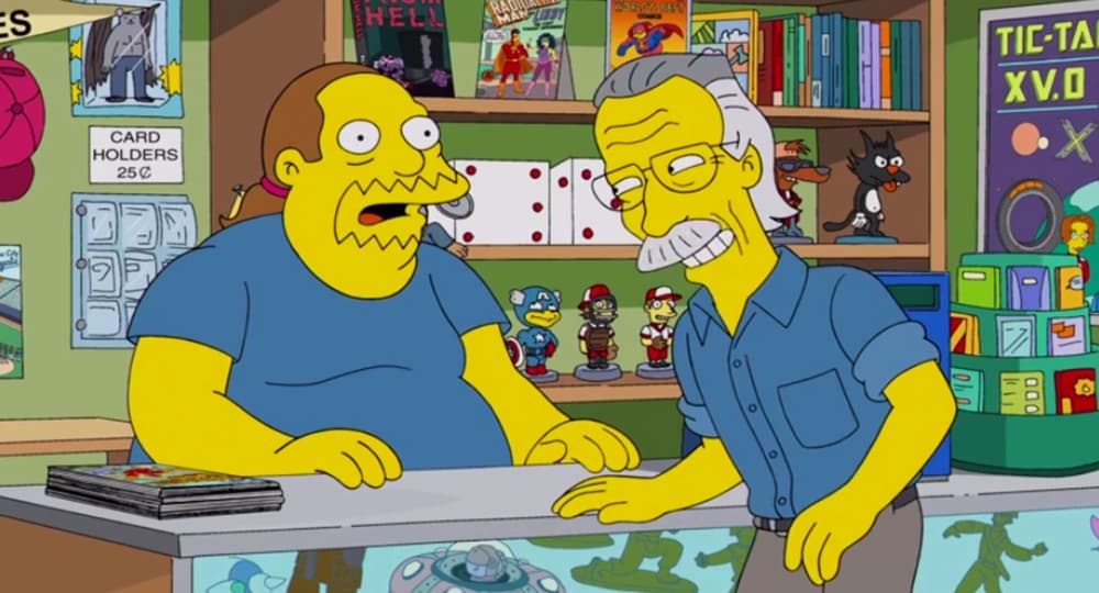 famosos en los simpsons