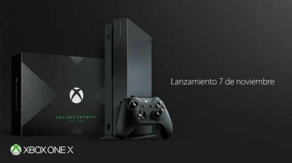 xbox one x a un peso