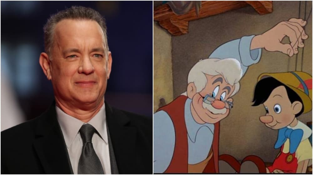 Tom Hanks como Geppetto