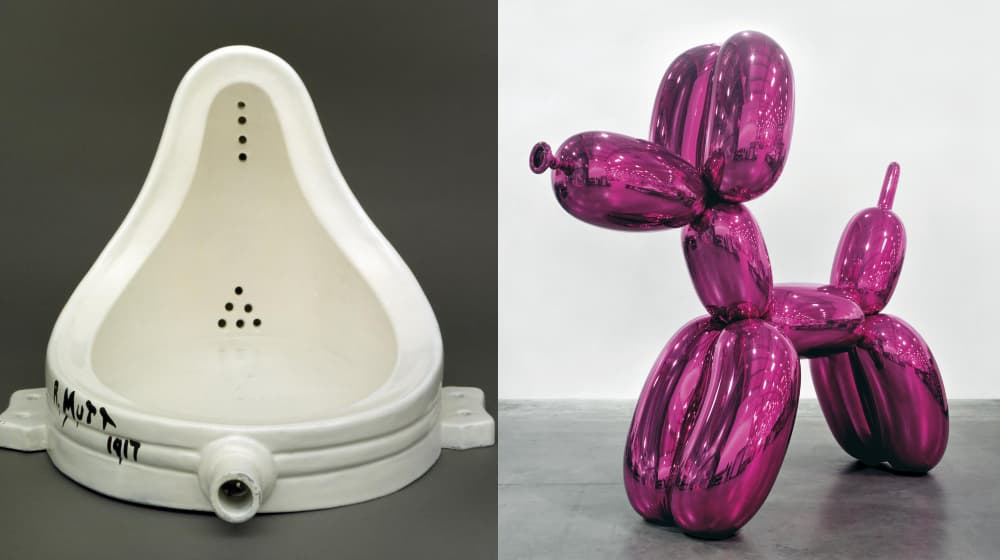 duchamp y koons en el museo jumex