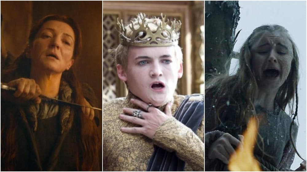 mejores muertes de game of thrones