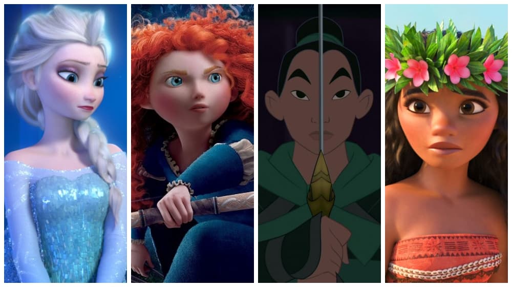 ciclo de guerreras disney