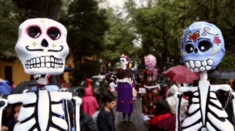 día de muertos en coyoacán