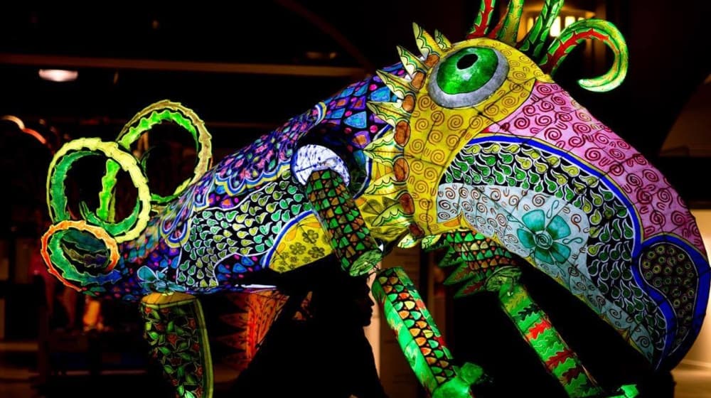 paseos navideños de alebrijes iluminados