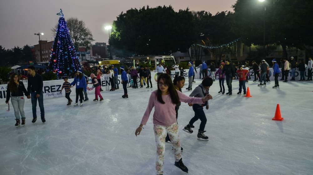 villa navideña en Benito Juárez