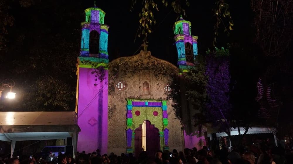 video mapping en xoco