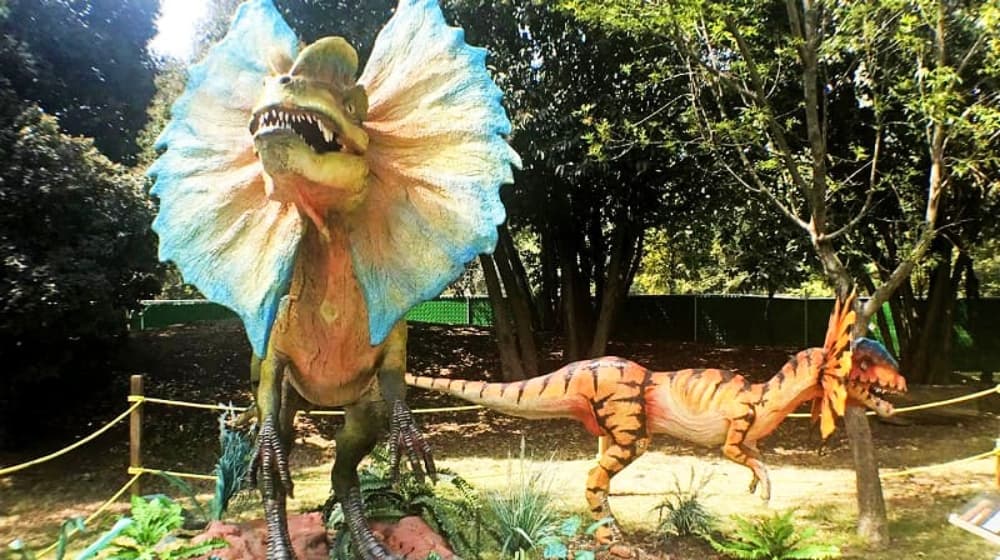dinosaurios en xochitla