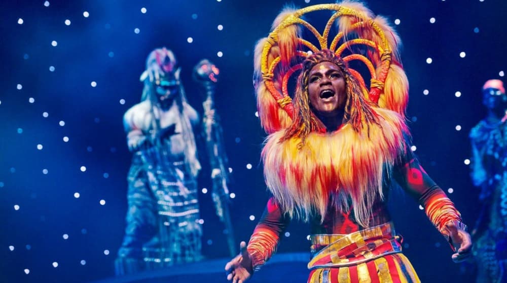 el rey león de Disneyland parís