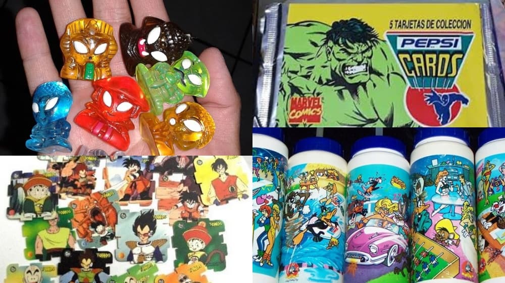 coleccionables de los 90