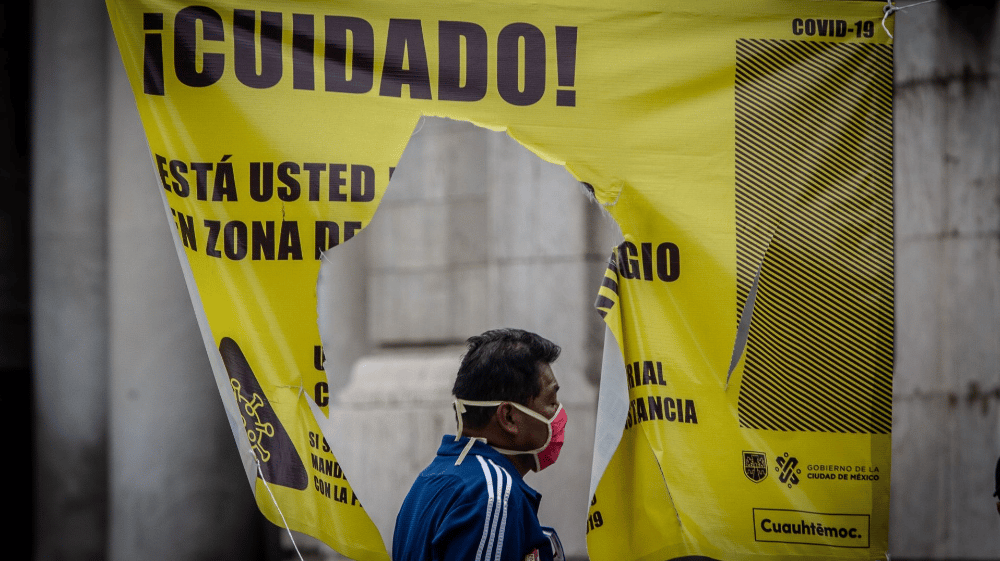 mantienen semáforo rojo en CDMX