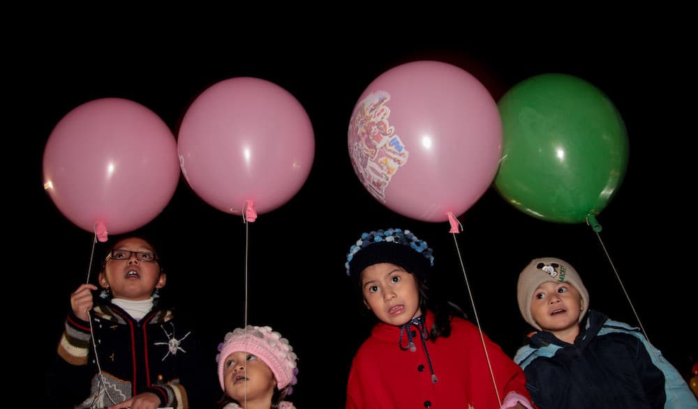 globos para los reyes magos