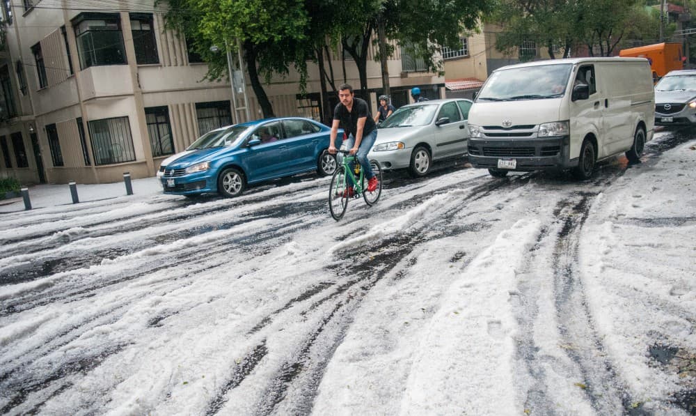 granizadas en la ciudad de méxico