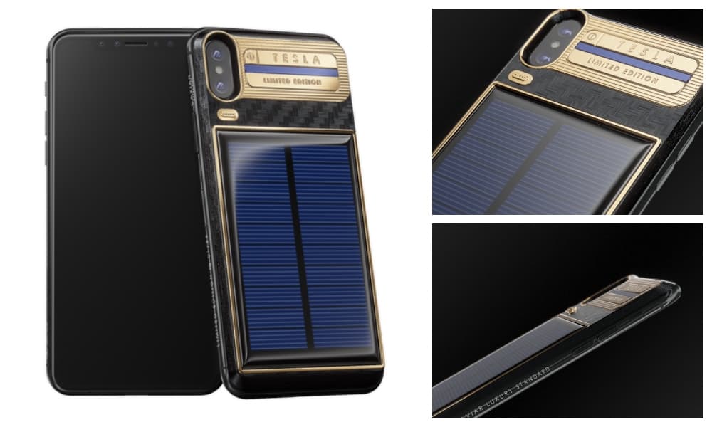 iPhone X Tesla