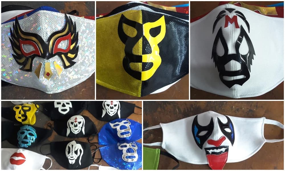 cubrebocas de lucha libre