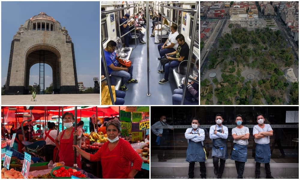 fotos de la CDMX en cuarentena