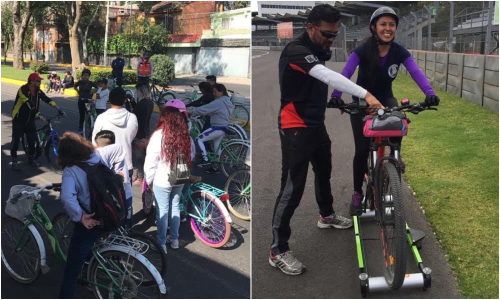 biciescuelas en la CDMX
